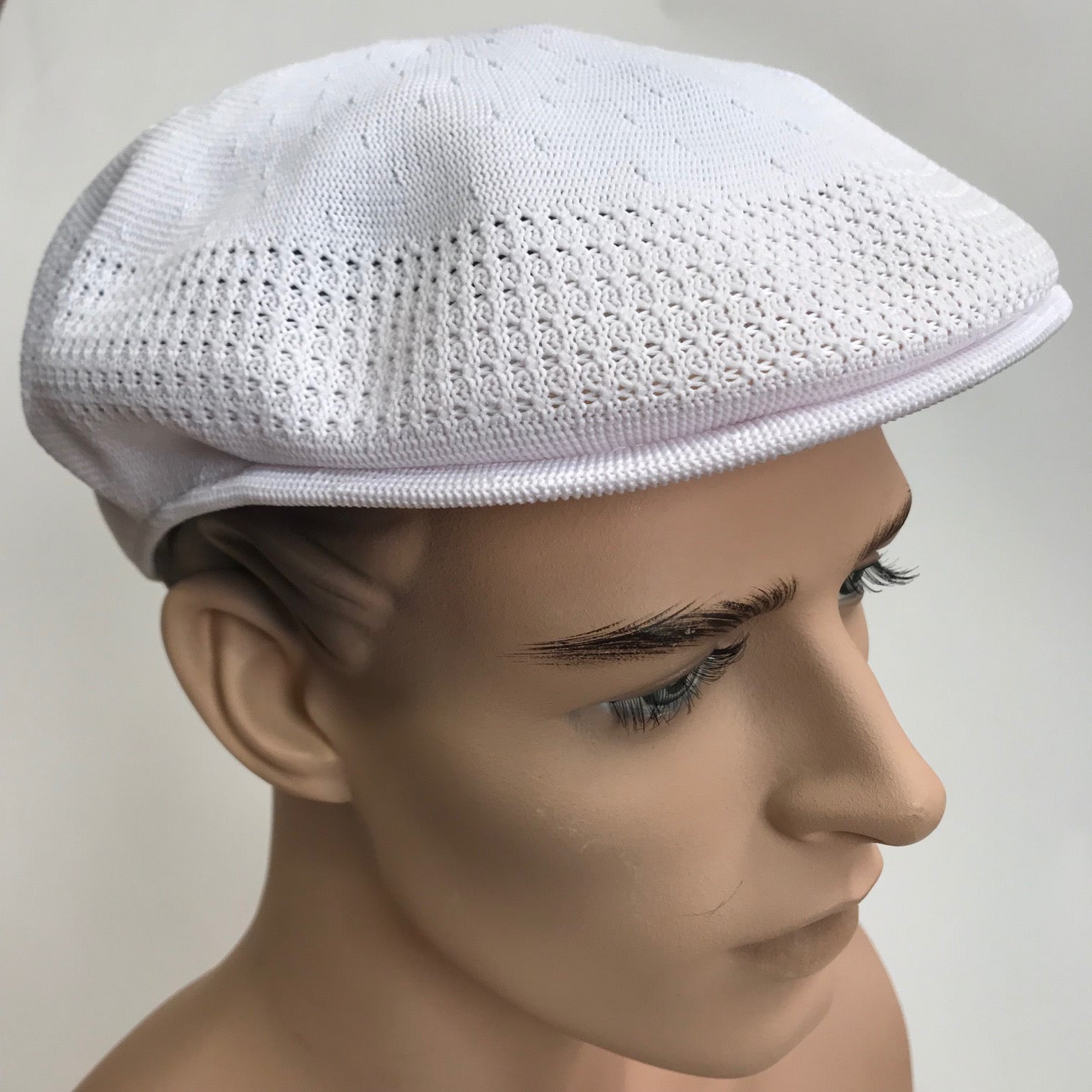 Men's Kangol | Tropic 504 Ventair Cap | White - F.L. CROOKS.COM