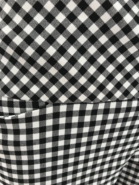Women's Up! | Walking Shorts | Black White Gingham