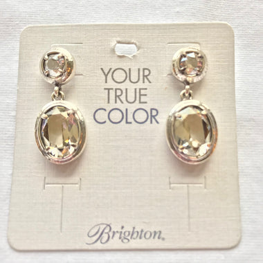 Women's Brighton | Your True Color Blessed Earrings | Silver