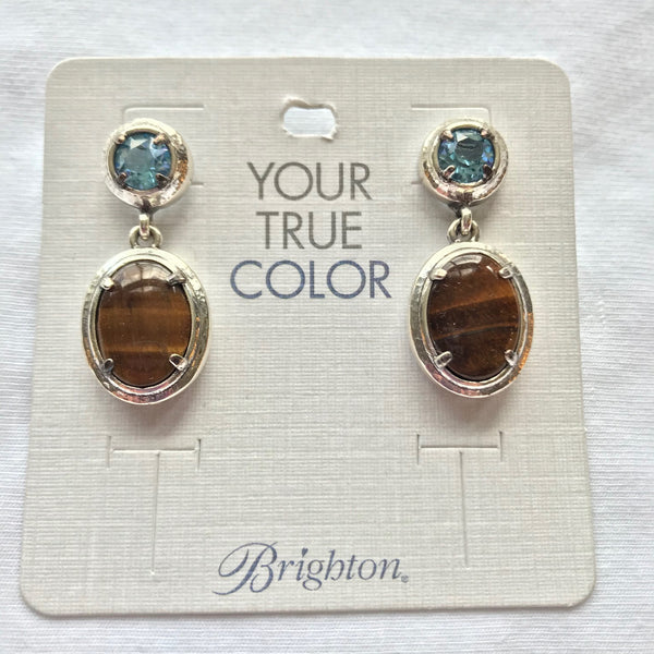 Women's Brighton | Your True Color Blessed Earrings | Silver
