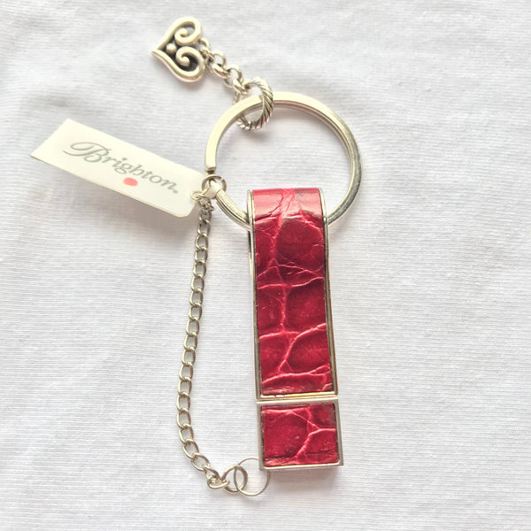 Women's Brighton | Best Wishes Memory Stick Keychain | Red