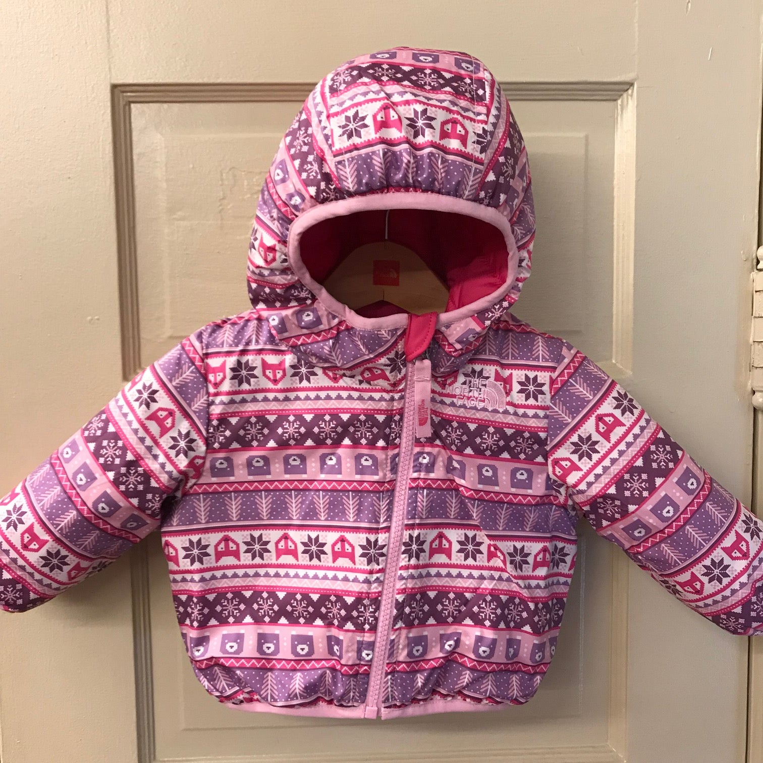 The North Face Baby Reversible Perrito Hooded Jacket