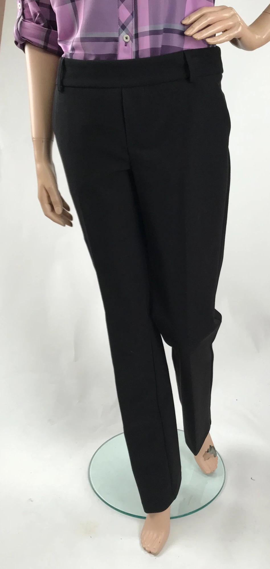 Women's Up! | Mid Weight Luxury Pant with Belt Loops | Black