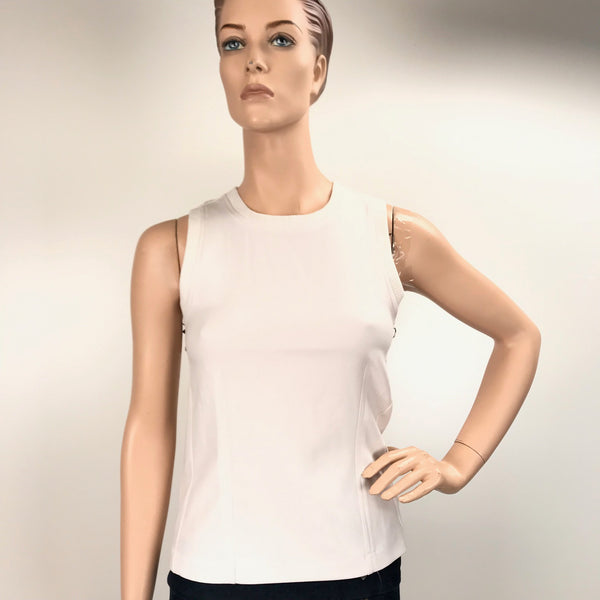 Women's 525 America | Softly Tailored Knit Shell Tank | Chalk SP20WR19W