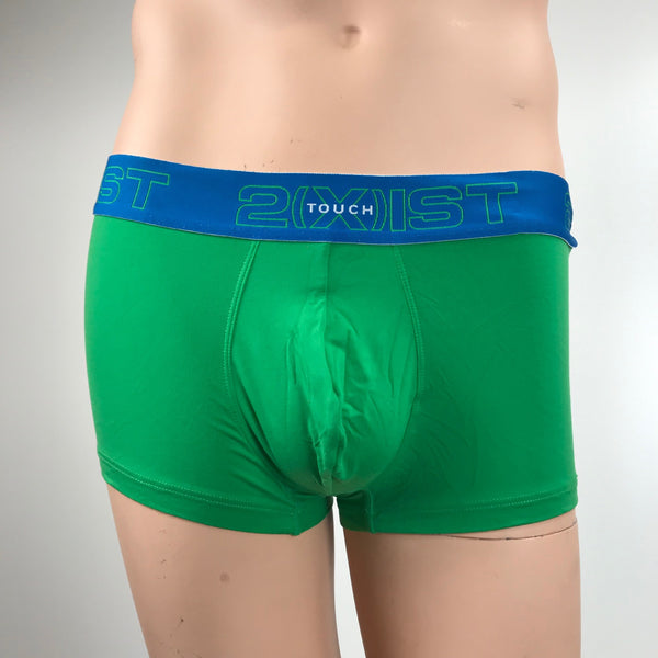 Men's 2(x)ist | Touch No Show Trunk | Bright Green 310H943303