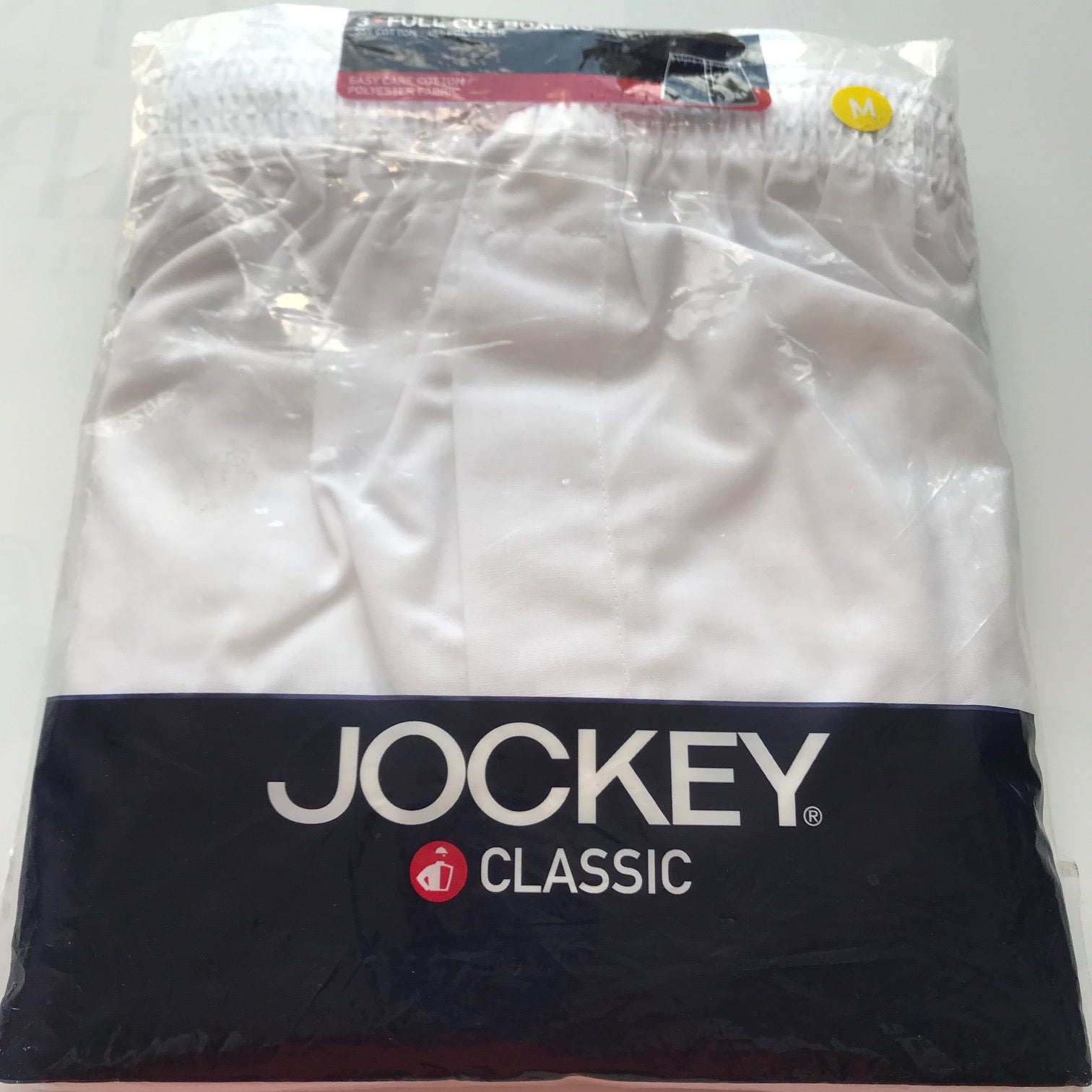 Men's Jockey, Vintage 3 Full Cut Cotton Blend Classic Boxers