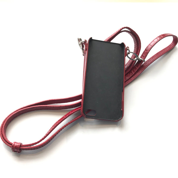 Women's Brighton | Lipstick and Phone Pocket Crossbody | Red