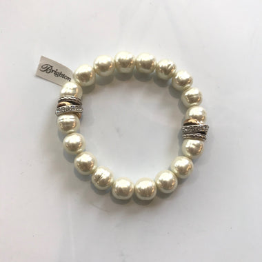 Women's Brighton | Neptune Stretch Bracelet | Pearl White