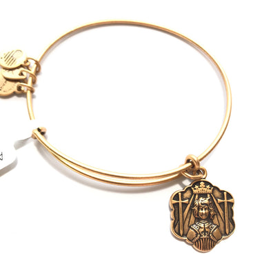 Women's Alex And Ani | Joan of Arc Bangle Bracelet | Rose Gold