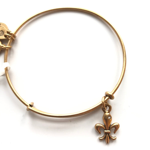 Women's Alex And Ani | French Royalty Single Bangle Bracelet | Rose Gold