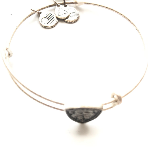 Women's Alex And Ani | Steady Vessel Slider Bracelet | Rafaelian Silver