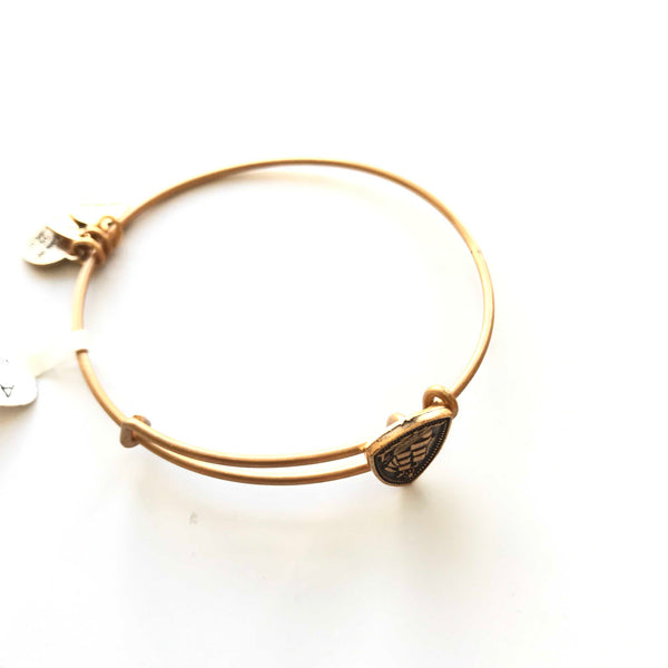 Women's Alex And Ani | Steady Vessel Slider Bracelet | Rose Gold