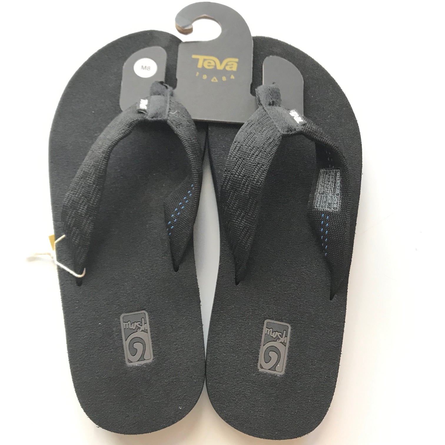 Blootstellen leiderschap Formulering Men's TEVA | Mush II Flip Flop Sandal | Black - F.L. CROOKS.COM