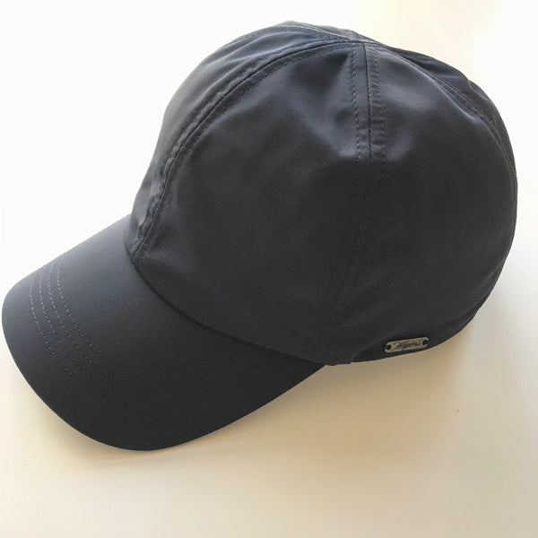 Men's Wigens | Six Panel Baseball Cap with Ear Flaps | Navy Blue