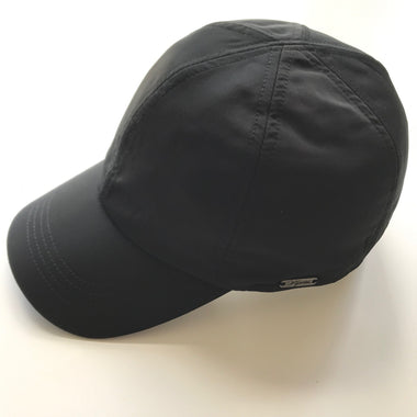 Men's Wigens | Six Panel Baseball Cap with Ear Flaps | Black