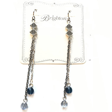 Women's Brighton | Marrakesh Two Drop Dangle Earrings | Silver