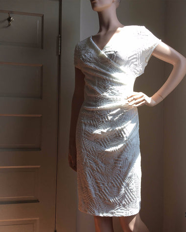 Women's Joseph Ribkoff | Style# 152892 Dress | Ivory - FL Crooks