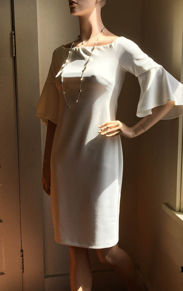 Women's Joseph Ribkoff | Style# 172411 Dress| Ecru - FL Crooks