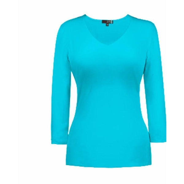 Women's Judy P | V-Neck Top | Eternally Turquoise