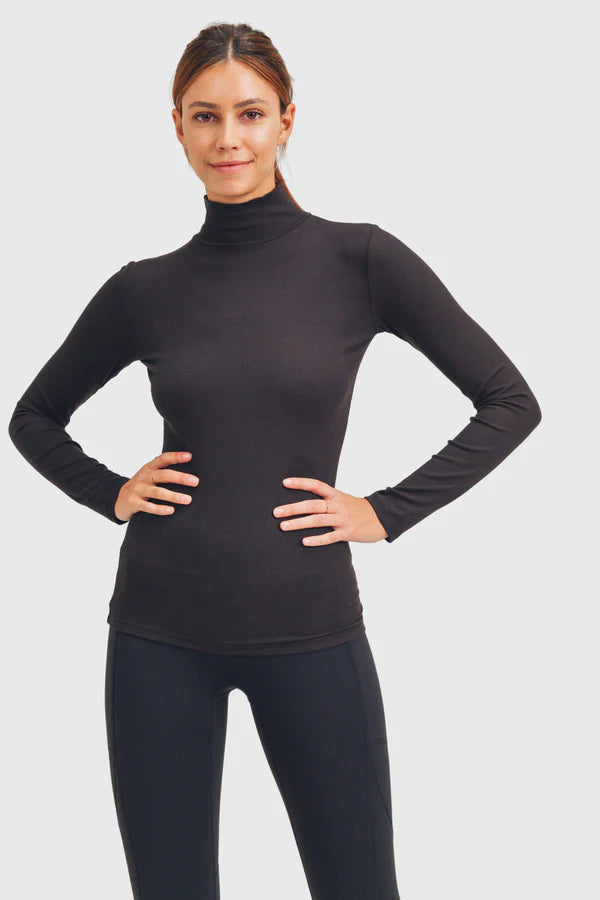 Rayon sales spandex turtleneck