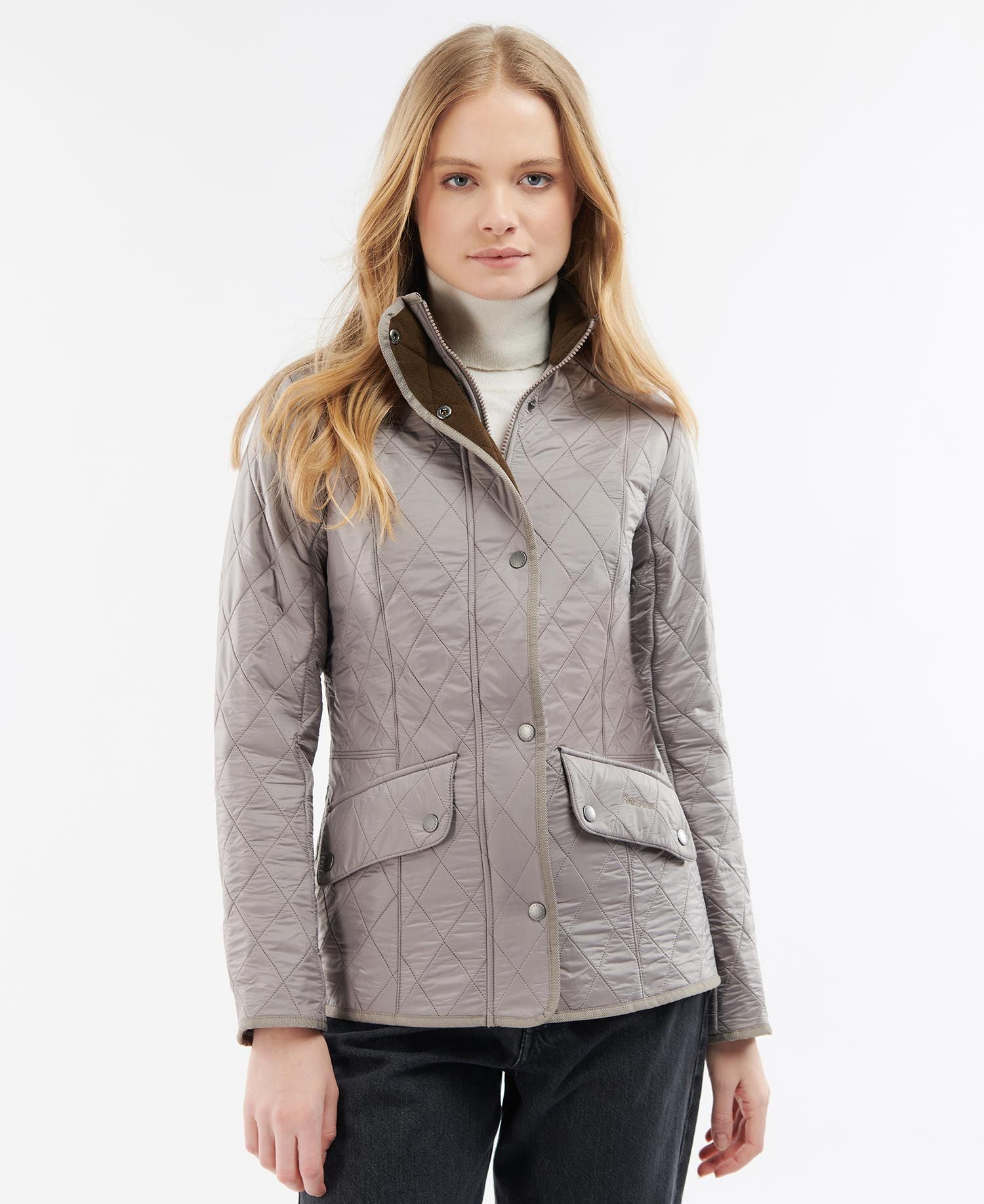 Women's Barbour | Cavalry Polarquilt Jacket | Doeskin