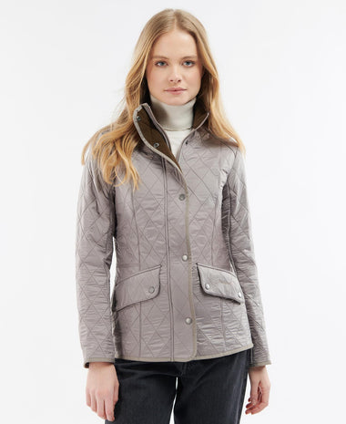 Women's Barbour | Calvary Polarquilt Jacket | Doeskin