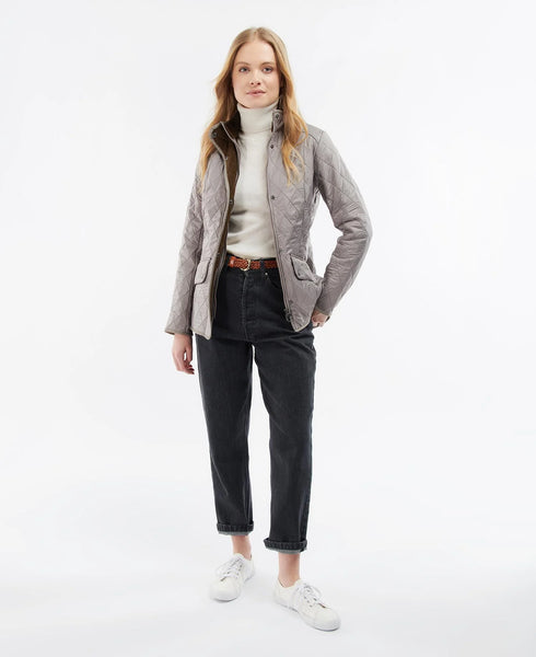 Women's Barbour | Calvary Polarquilt Jacket | Doeskin