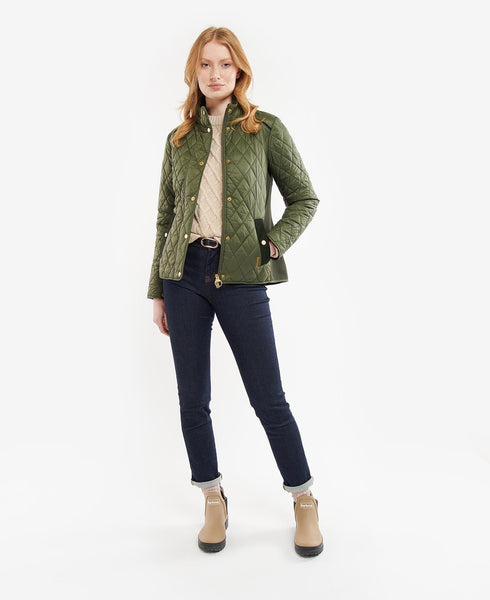 Women's Barbour | Yarrow Quilt Jacket | Olive