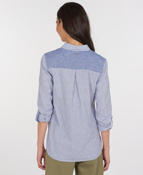 Women's Barbour | Beachfront Shirt | Sky Blue