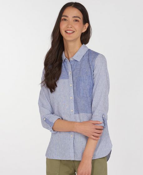 Women's Barbour | Beachfront Shirt | Sky Blue