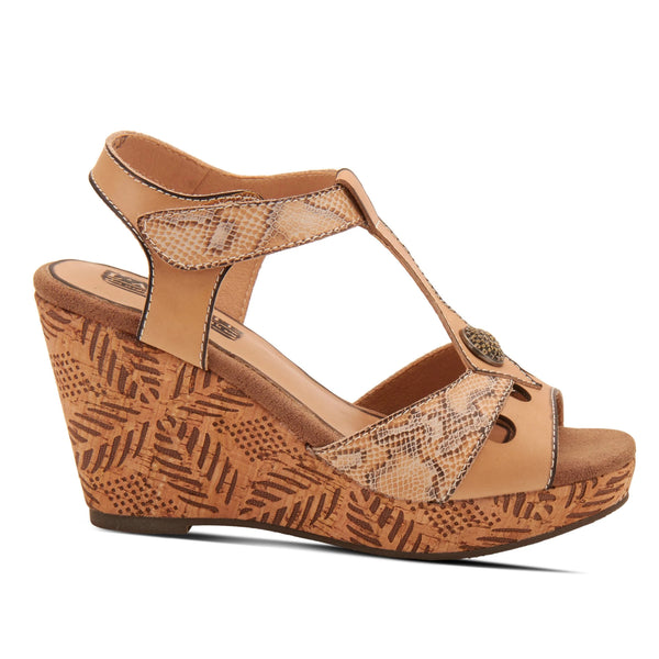 Women's L'Artiste | Nicolasa T-Strap Sandal | Beige