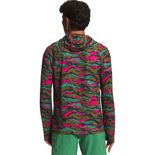 Men's The North Face | Class V Water Hoodie | Olive/Camo Print