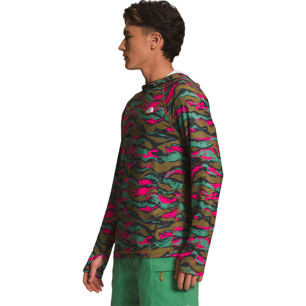 Men's The North Face | Class V Water Hoodie | Olive/Camo Print