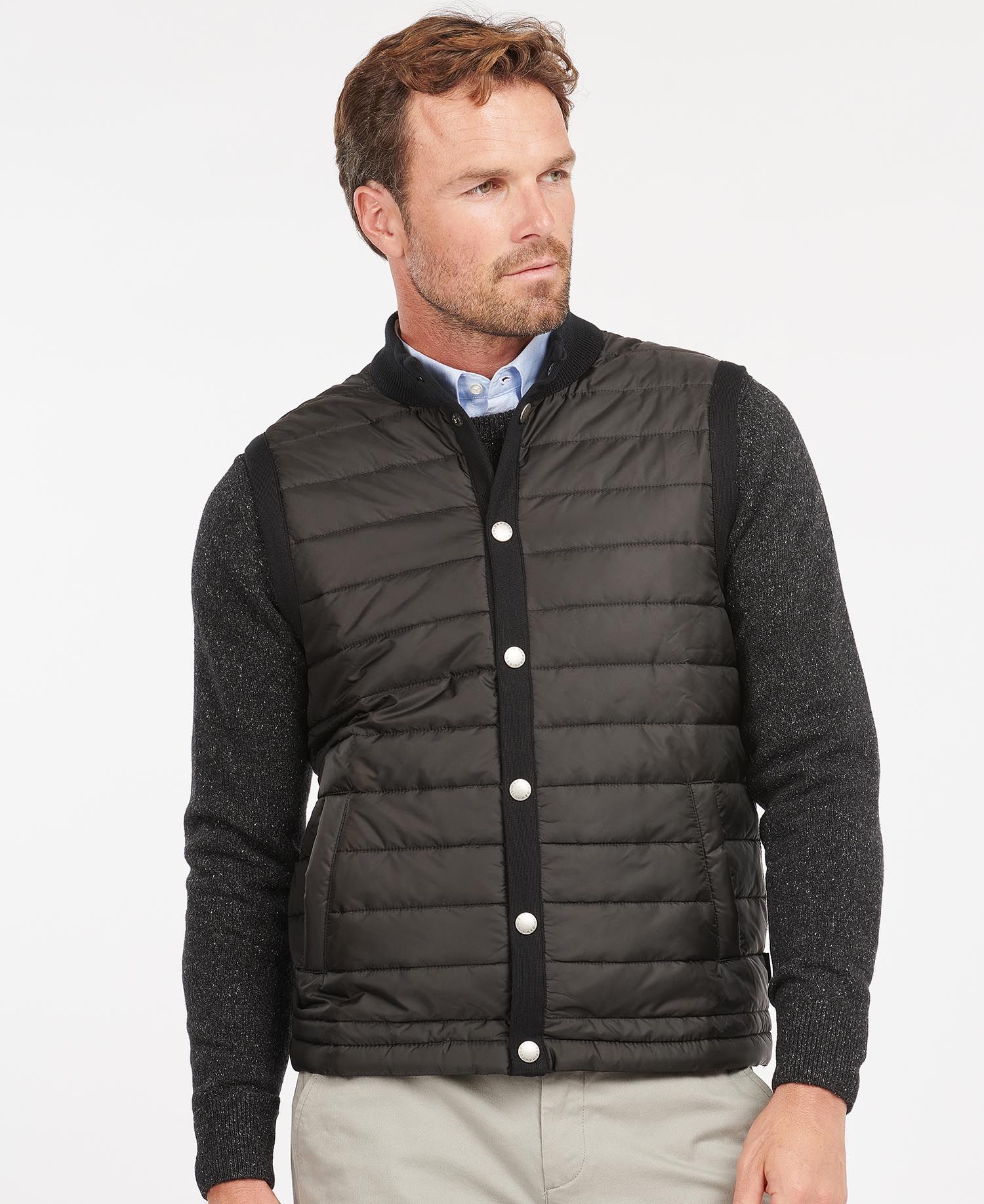 Men's Barbour Essential Gilet Vest Black