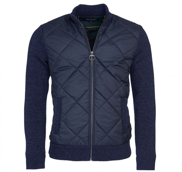 Men's Barbour | Magnus Zip Through Sweater | Navy