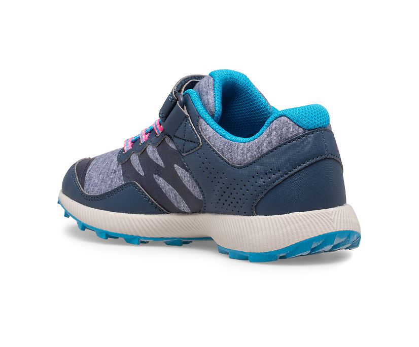 Girl's Merrell | Nova 2 | Navy Heather Turquoise F.L. CROOKS.COM