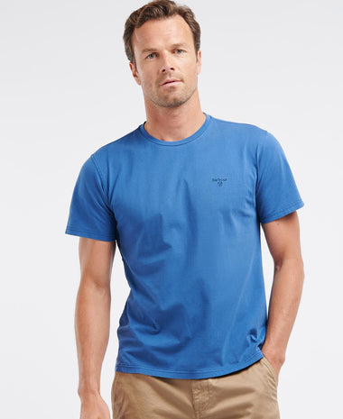 Men's Barbour | Barbour Garment Dyed T-Shirt | Marine Blue