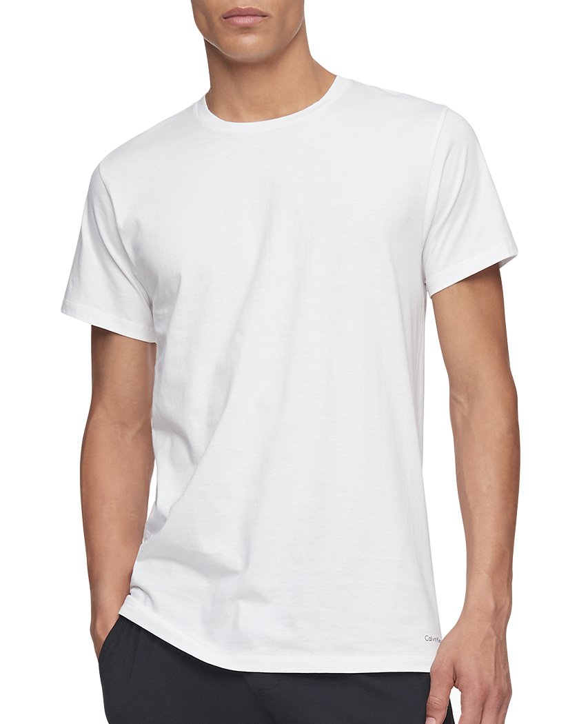 Men's Calvin Klein | Three Crew Neck T-Shirts | White