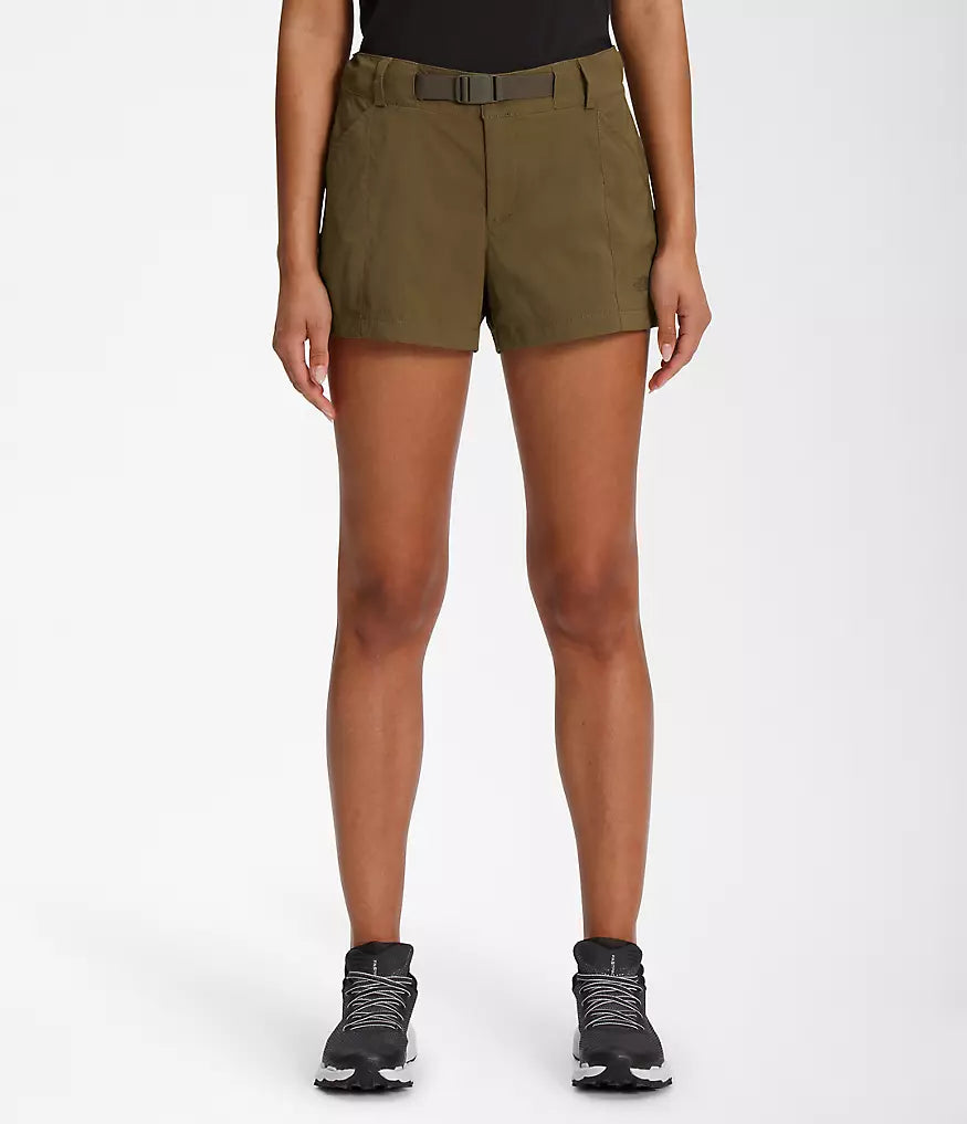The north deals face women's shorts