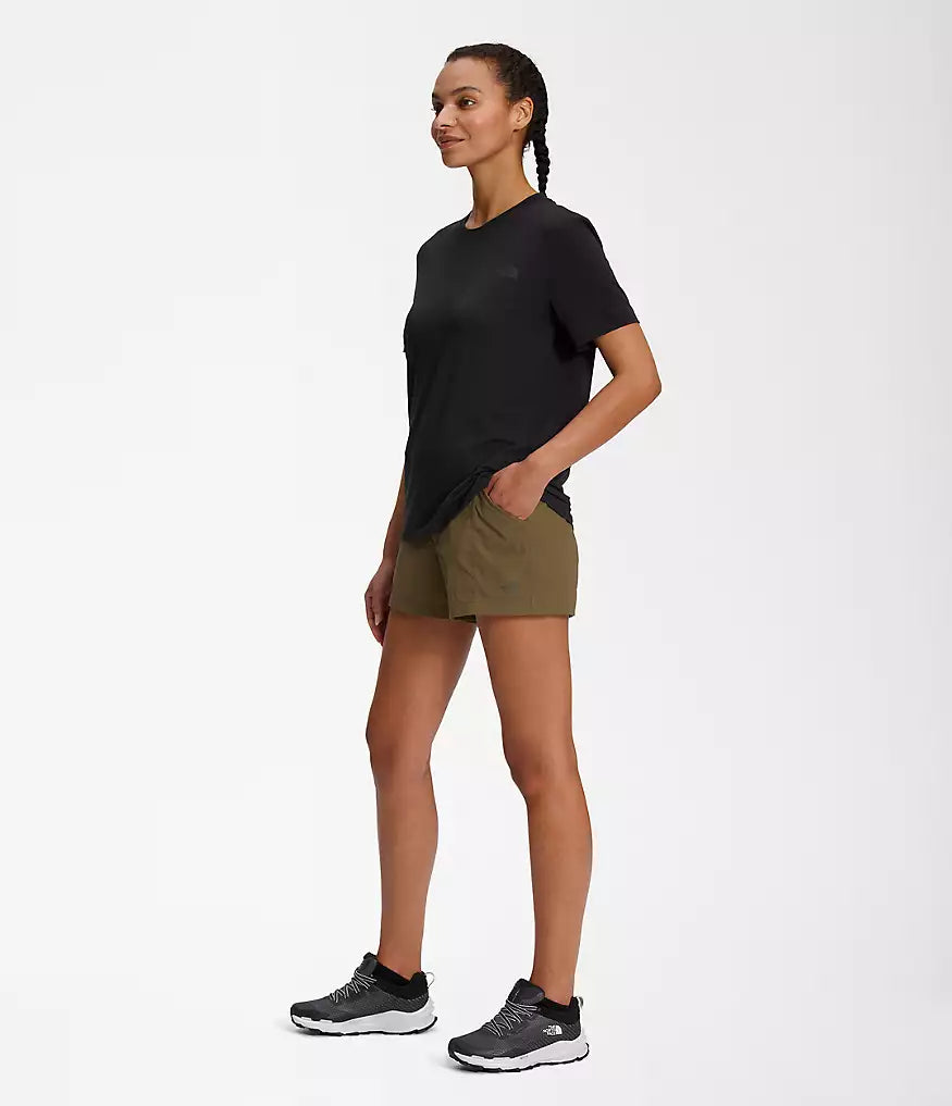 Women s The North Face Paramount Shorts Military Olive F.L