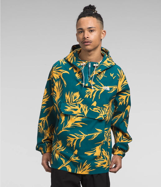 Mens' The North Face | Class V Pullover | Blue Coral Tropical Paint Brush Print