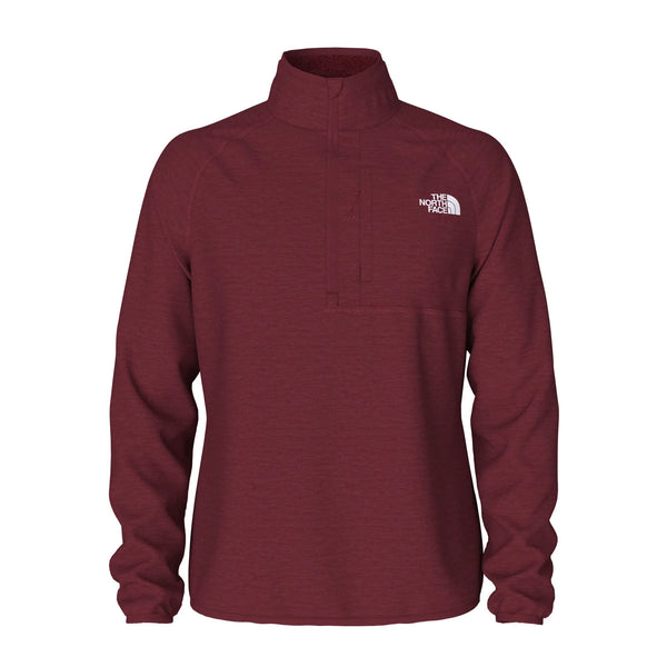 Men's The North Face | Canyonlands 1/2 Zip | Cordovan Heather (Red)