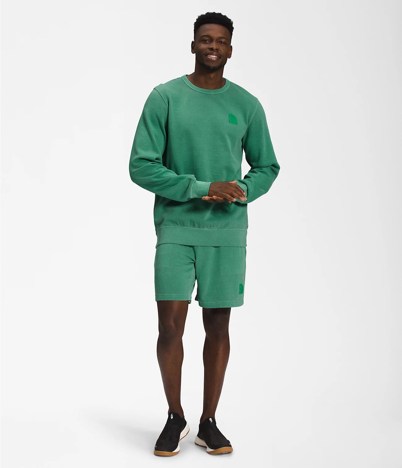 Mens north face crew 2025 neck sweatshirt