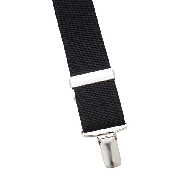 Men's Buckle 1922 | X-Back Suspenders | Plain Black