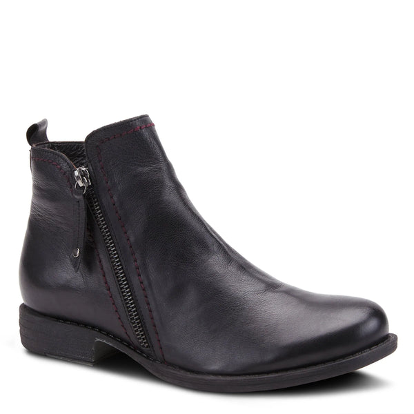 Women's Spring Step | Oziel Leather Bootie | Black