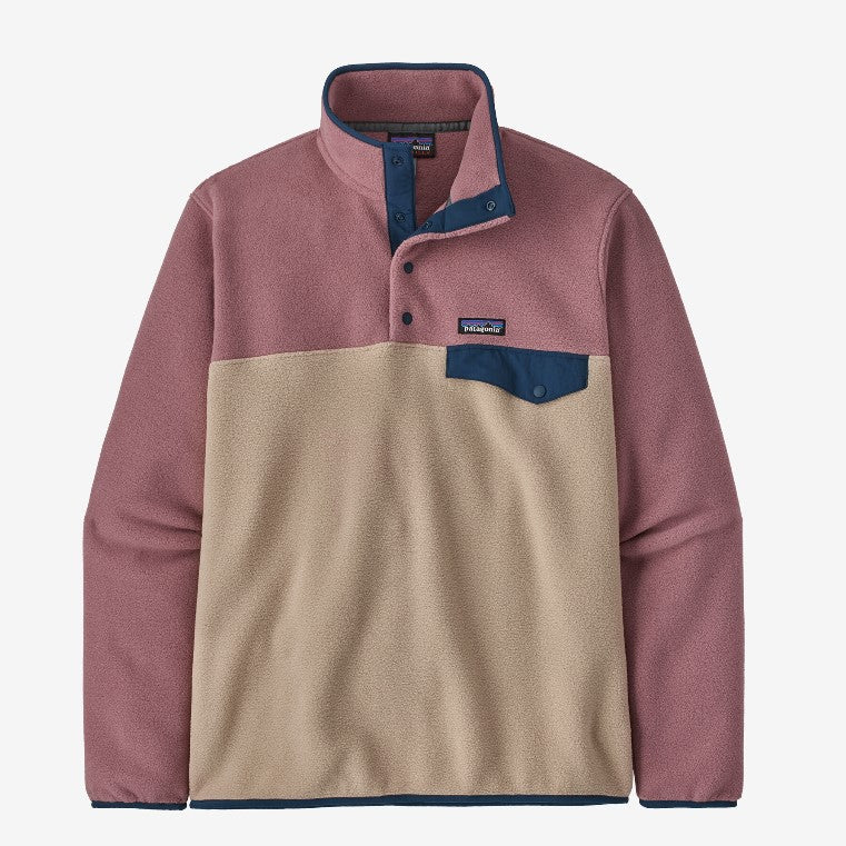 Men's Patagonia | Lightweight Synchilla®Snap-T® Fleece Pullover | Tan