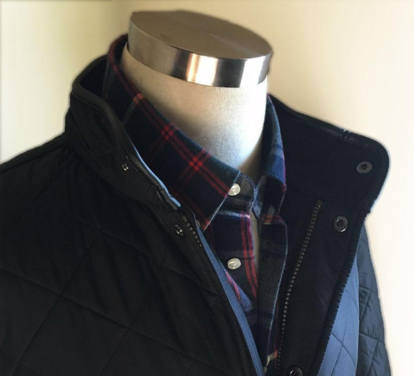 Men's Barbour | Powell Quilt | Black - FL Crooks