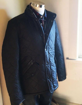 Men's Barbour | Powell Quilt | Black - FL Crooks