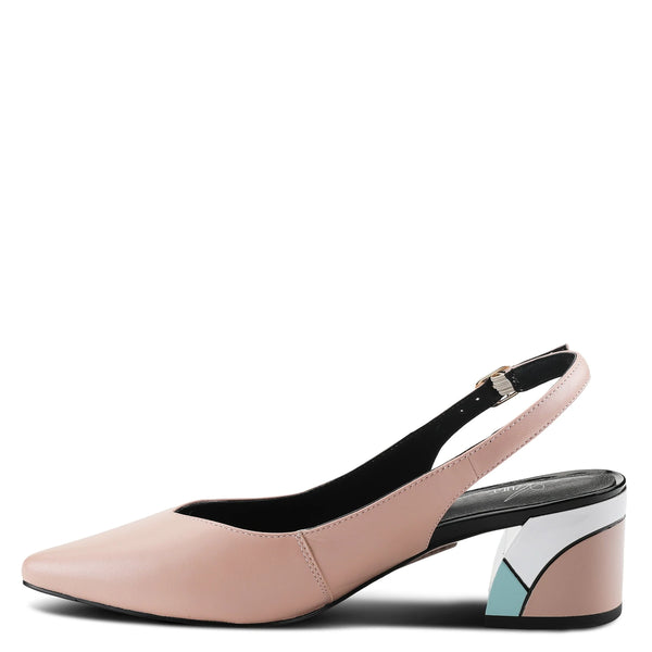 Women's Spring Step | Pretty Slingback Shoe by Azura | Blush
