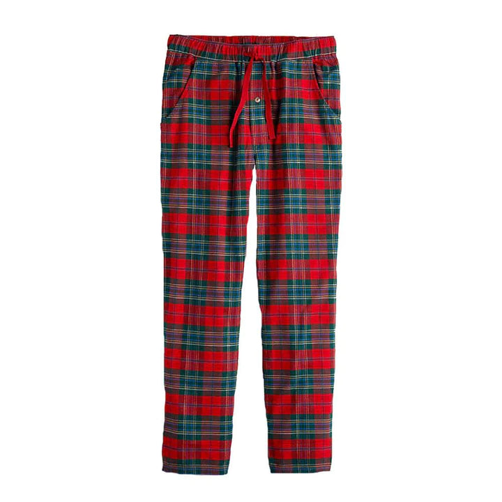 Tall Men's Pajama Bottom: Flannel, Classic Plaid (Green/Blue) - FINAL –  ForTheFit.com